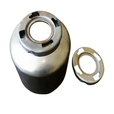 Producción en masa de tanques para calentadores de agua en fábrica